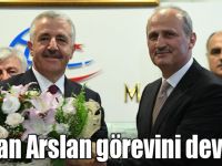Ulaştırma, Denizcilik ve Haberleşme Bakanı Ahmet Arslan görevini devretti