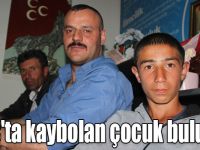 Kars'ta kaybolan çocuk Erzurum’da bulundu