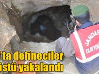 Kars’ta defineciler suçüstü yakalandı