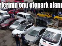 Kars'ta iş yerlerinin önü otopark alanı gibi!
