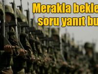 Bedelli askerlikle merakla beklenen soru yanıt buldu