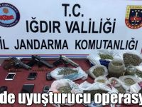 Üç ilde uyuşturucu operasyonu