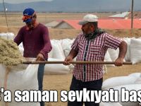 Kars'a saman sevkıyatı başladı