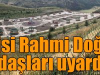 Kars Valisi Rahmi Doğan, vatandaşları uyardı