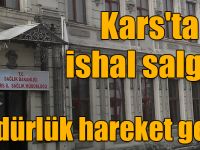 Kars'ta ishal salgını, Sağlık Müdürlüğü hareket geçti
