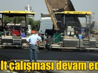 Selim-Sarıkamış karayolu asfalt çalışması devam ediyor