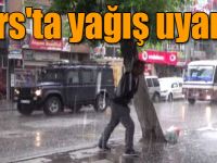 Kars’ta gök gürültülü sağanak yağış bekleniyor