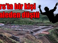 Kars’ta bir kişi Şelaleden düştü