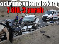 Kars'a düğüne gelen aile kaza yaptı: 7 ölü, 3 yaralı