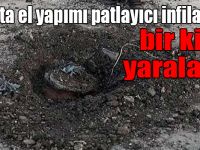 Kars'ta el yapımı patlayıcı bir kişiyi yaraladı