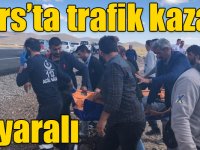 Kars’ta yolcu minibüsü tarlaya uçtu: 16 yaralı