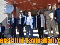 Kaymakam Karaman, ilk ders zilini çaldı