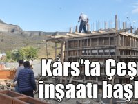 Kars’ta Vali Lala Mustafa Paşa Çeşmesinin inşaatı başladı
