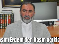 Mir Kasım Erdem’den basın açıklaması