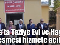 Kars’ta Taziye Evi ve Hayrat Çeşmesi hizmete açıldı