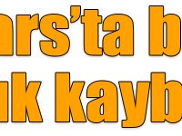 Kars’ta bir çocuk kayboldu