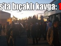 Kars’ta bıçaklı kavga: 1 ölü