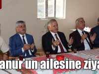Vali Doğan ve AK Parti milletvekillerinden Sedanur’un ailesine ziyaret