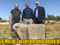 Koçbaşlı Mezar Taşları koruma altına alınacak