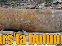 Kars'ta top mermisi bulundu