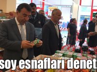 Başkan Toksoy esnafları denetledi