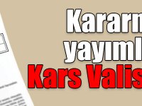 Valiler kararnamesi Resmi Gazete’de yayımlandı, Kars Valisi değişti