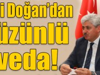 Kars Valisi Rahmi Doğan'dan hüzünlü veda!