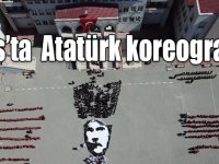 Kars’ta ilkokul öğrencilerinden Atatürk koreografisi