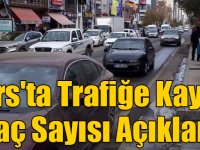 Kars’ta araç sayısı 45 bin 664 oldu