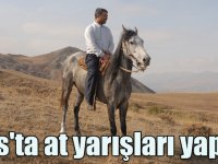 Kars'ta at yarışları yapıldı