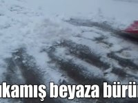 Sarıkamış beyaza büründü