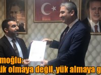 Emre Okan Bayramoğlu: Ben yük olmaya değil, yük almaya geldim