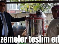 Kağızman’da genç çiftçilere malzemeleri teslim edildi