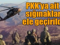 Kağızman’da PKK’ya ait 2 sığınak ele geçirildi