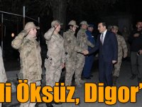Kars Valisi Türker Öksüz, Digor’da inceleme ve ziyaretlerde bulundu