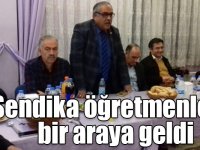 Türk Eğitim Sen öğretmenlerle akşam yemeğinde bir araya geldi