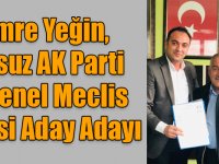 Emre Yeğin, Susuz AK Parti İl Genel Meclis Üyesi Aday Adayı