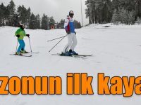 Cıbıltepe'de sezonun ilk kayağı
