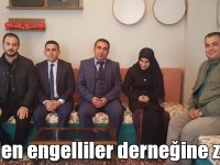Kaymakam Öter’den engelliler derneğine ziyaret