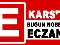 Kars Nöbetçi Eczaneler I Kars'ta Bugün Nöbetçi Eczane
