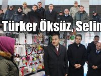 Kars Valisi Türker Öksüz, Selim’de incelemelerde bulundu