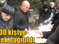 Kars’ta 800 kişiye yemek dağıtıldı