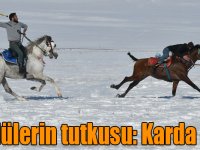 Kars'ta köylülerin tutkusu: Karda cirit
