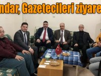 DSİ 24. Bölge Müdürü Dündar, Gazetecileri ziyaret etti