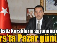 Kars Valisi Türker Öksüz görüşmesini yaptı, Pazar günleri sıcak ekmek çıkacak!