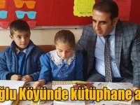 Kuloğlu Köyünde kütüphane açıldı
