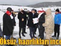 Kars Valisi Türker Öksüz, Sarıkamış Şehitlerinin 104. Yılı Anma Programı hazırlıklarını inceledi