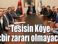 Kars Valisi Türker Öksüz: "Katı Atık Düzenli Depolama Tesisinin Kümbetli Köyüne hiçbir zararı olmayacak"