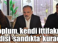Ayhan Bilgen: “Toplum, kendi ittifakını kendisi ‘sandıkta’ kuracak”