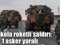 Sınır karakoluna saldırı: 1 asker yaralı